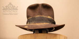 Read more about the article Hero Streets of Cairo Fedora Hat with Distressing / Dust in True-Sable