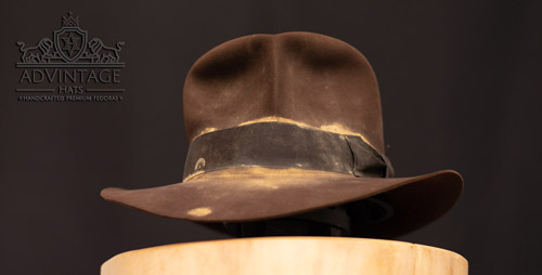 Hero Streets of Cairo Fedora Hat in True-Sable