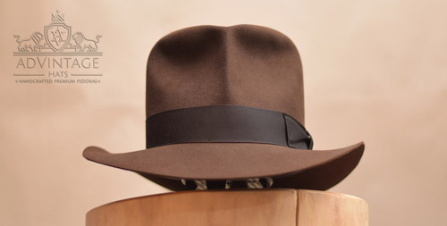 Legend Raider Fedora hat with Raiders-Turn in True-Sable