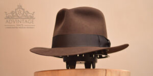 Read more about the article Temple Fedora hat in True-Sable