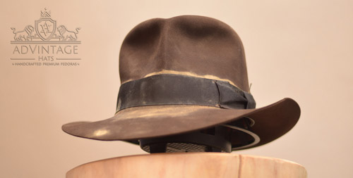 HERO STREETS OF CAIRO FEDORA HAT IN TRUE-SABLE