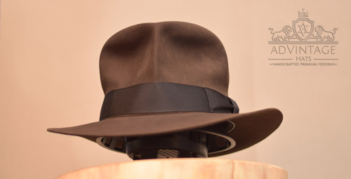 Decent Streets of Cairo Fedora Hat in True-Sable