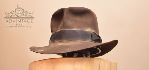 Hero Streets of Cairo Fedora hat in True-Sable