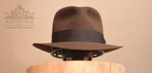Read more about the article Legend Temple Fedora hat in True-Sable