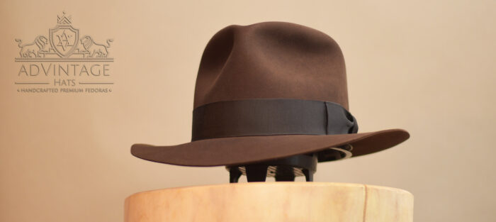 Crusader Fedora Hat in True-Sable