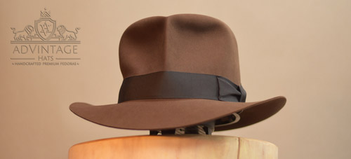Decent Streets of Cairo Fedora Hat in Sable 22