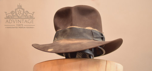 Hero Streets of Cairo Fedora Hat in True-Sable