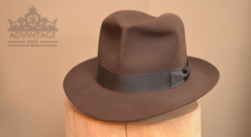 MasterPiece Raider Fedora hat in True-Sable