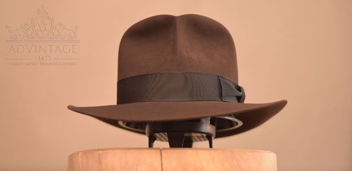 MasterPiece Raider Fedora Hut mit Turn in True-Sable