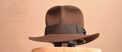 Decent Streets of Cairo Fedora Hat - True-Sable