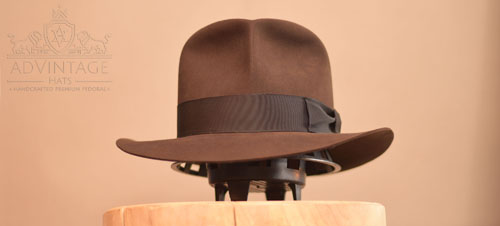 MasterPiece Raider Fedora mit Turn - True-Sable