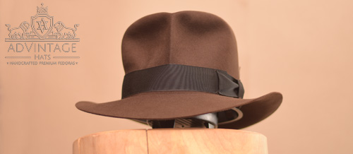 Legend Hero SoC Fedora hat in True-Sable