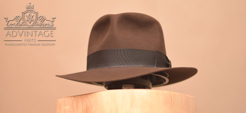 MasterPiece Crusader Fedora in True-Sable