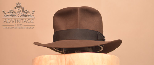 Dezenter MasterPiece Streets of Cairo Fedora Hut in True-Sable