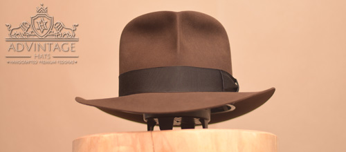 Raider Fedora Hut mit Turn in True-Sable