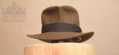 Dezenter Streets of Cairo Fedora Hut in Bright-Sable