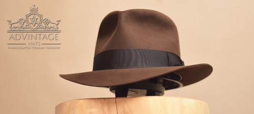 MasterPiece Crusader Fedora Hut in True-Sable