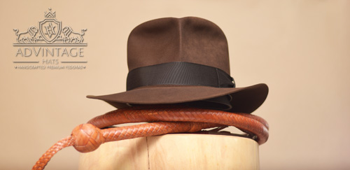 Decent MasterPiece Streets of Cairo Fedora Hat in True-Sable