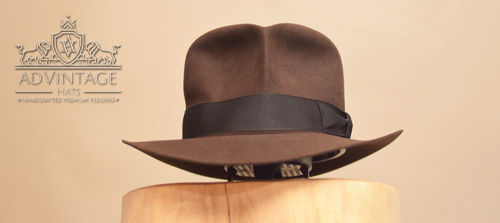 Decent Legend Streets of Cairo Fedora Hat in True-Sable