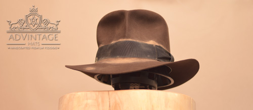 Hero Streets of Cairo Fedora Hat in True-Sable