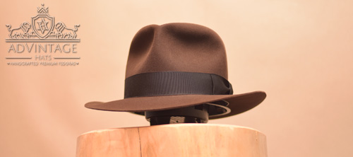 Legend Crusader Fedora Hat in True-Sable