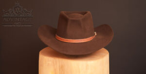 Read more about the article The Coffin – Western Signature Cowboy Hat made of 100% Beaver Felt / 100x