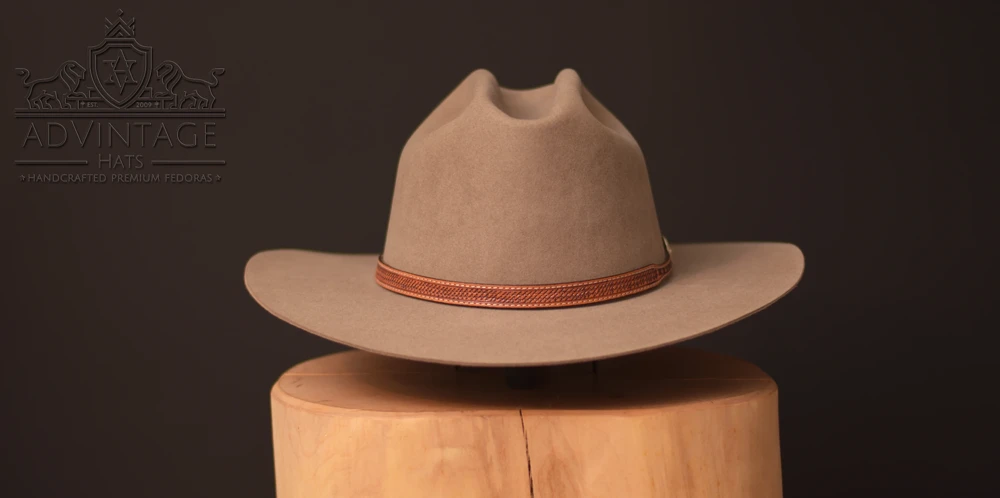 Mehr über den Artikel erfahren Justifier – Western Signature Cowboy Hut aus 100% Biberfilz / 100x