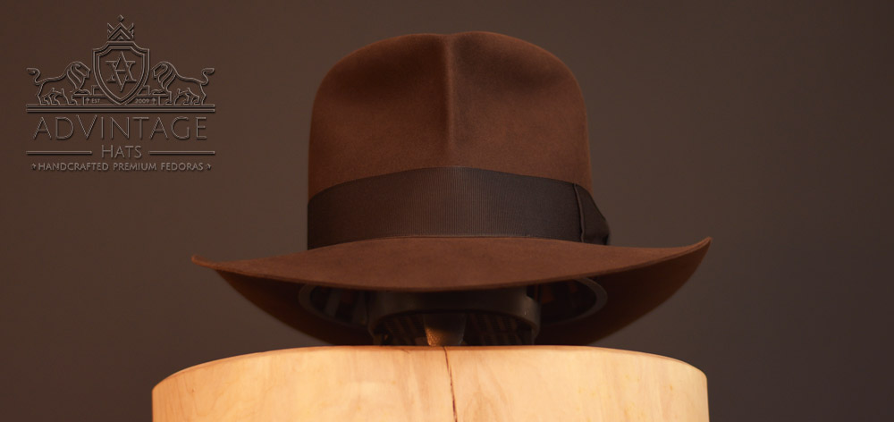 Mehr über den Artikel erfahren Raider Fedora Hut ohne Turn in True-Sable