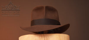 Read more about the article Raider Fedora Hat with Turn in Sable 26