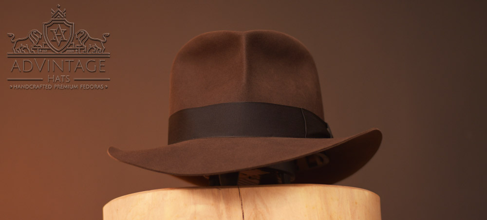Read more about the article Raider Fedora Hat with Turn in Sable 26